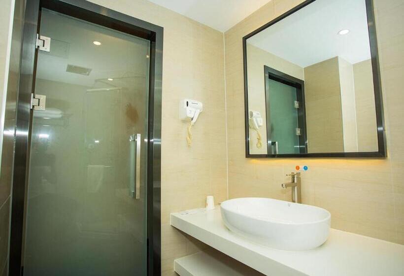 호텔 7days Premium Beijing International Trade Jinsong Subway Station Branch