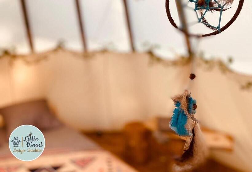 민박 Little Wood Lodges Insolites