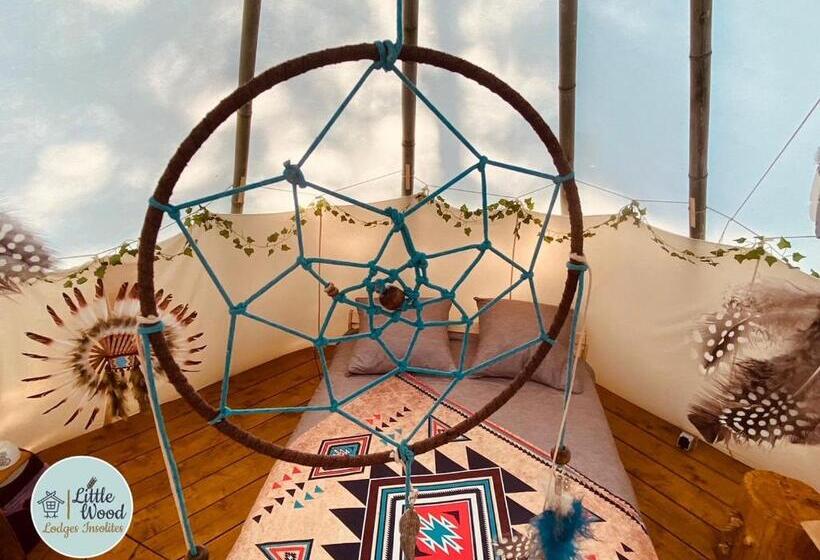 민박 Little Wood Lodges Insolites