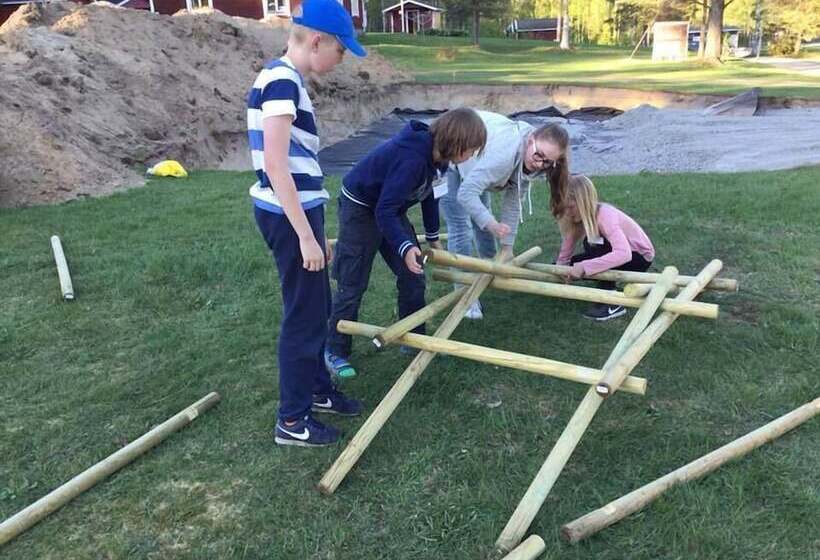 فندق Bureå Camping