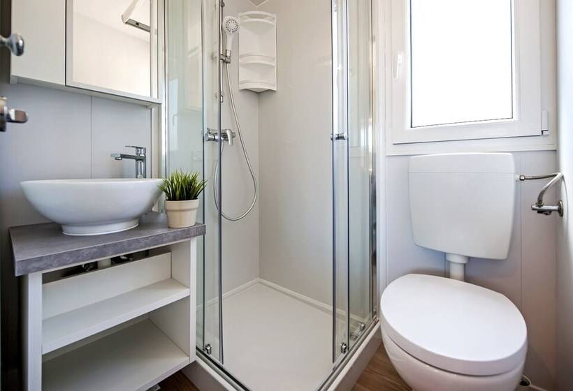 酒店 Mediteran Kamp Mobile Homes In Camping Lanterna