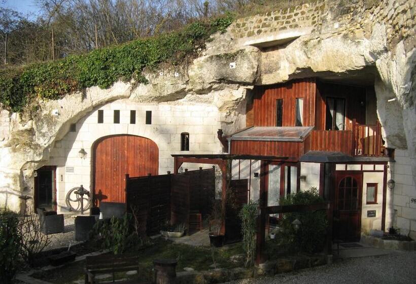 بنسيون Les Troglos De Beaulieu