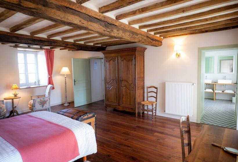 مبيت وإفطار Au Manoir Des Loges