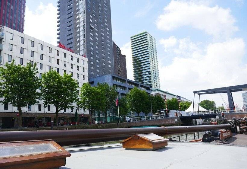 ホテル Boat Apartment Rotterdam Fokkelina