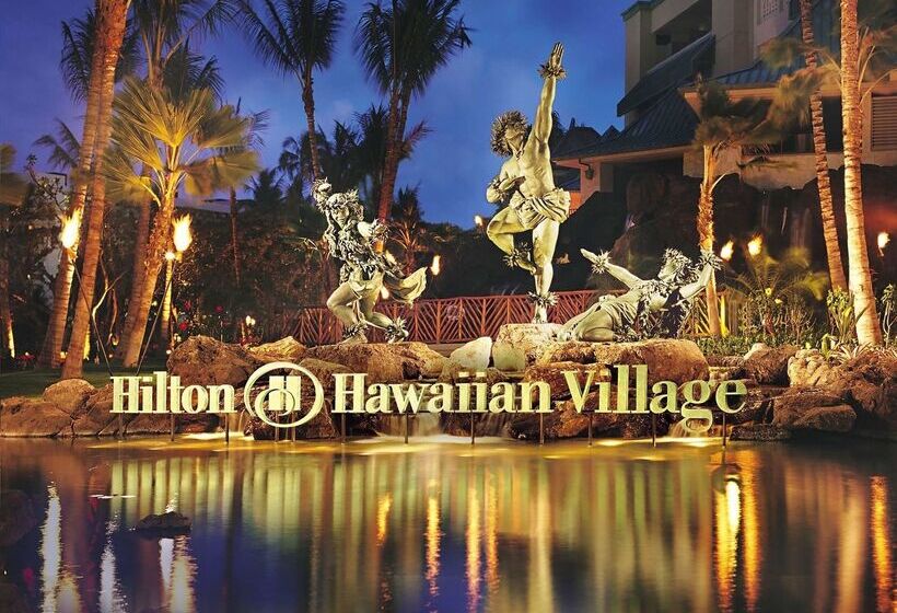 בית מלון כפרי Hilton Hawaiian Village Waikiki Beach Resort