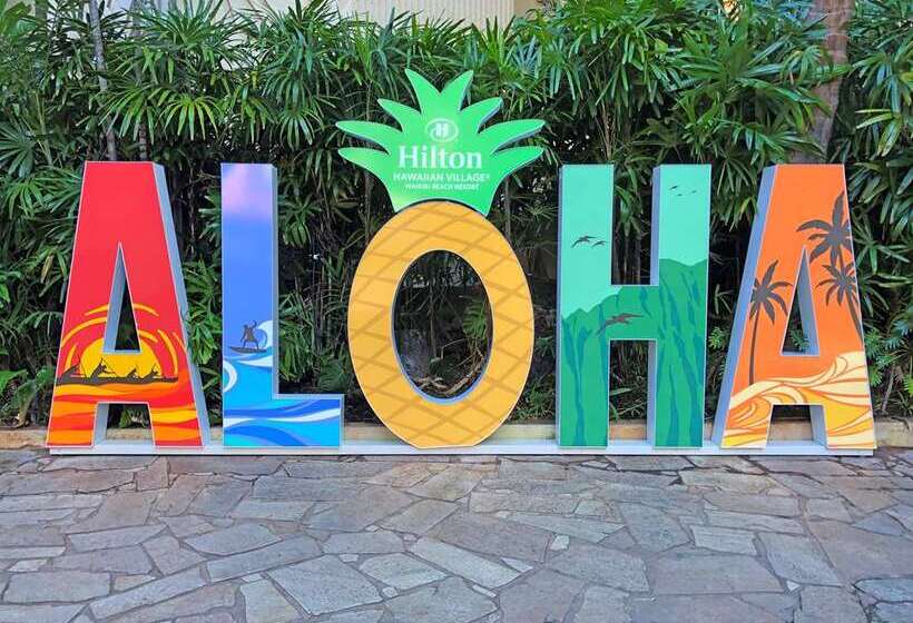בית מלון כפרי Hilton Hawaiian Village Waikiki Beach Resort