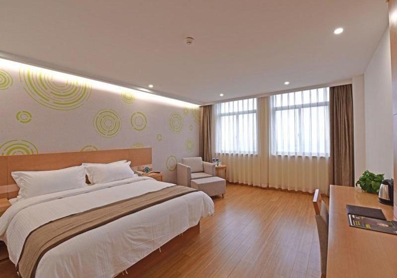 ホテル Greentree Inn Tongxiang Chongfuzhen World Fur Center Branch