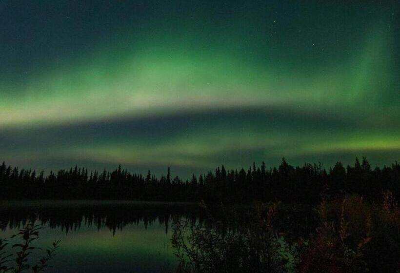 مبيت وإفطار Alaska Log Cabins On The Pond