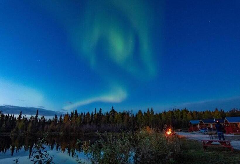 مبيت وإفطار Alaska Log Cabins On The Pond