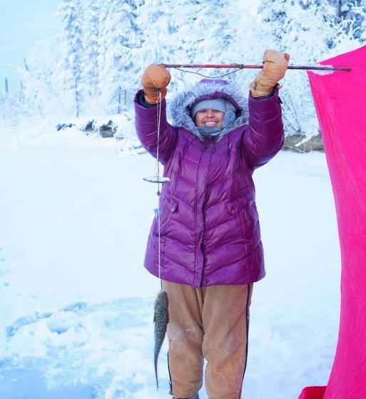 مبيت وإفطار Alaska Log Cabins On The Pond