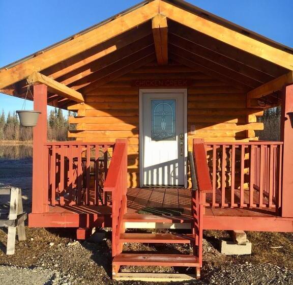 مبيت وإفطار Alaska Log Cabins On The Pond