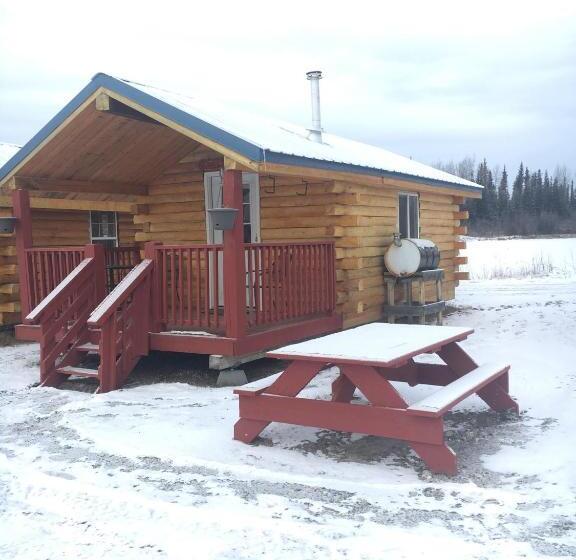 مبيت وإفطار Alaska Log Cabins On The Pond