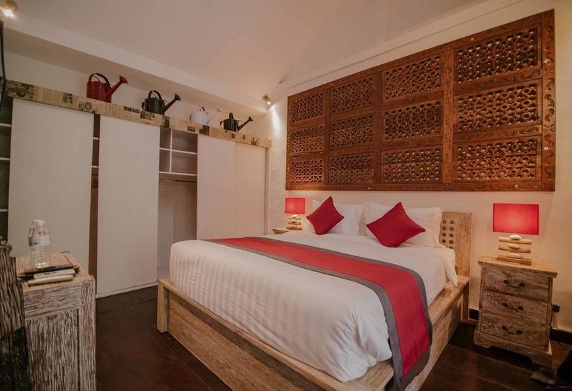 민박 The Secret Jungle Villas Seminyak