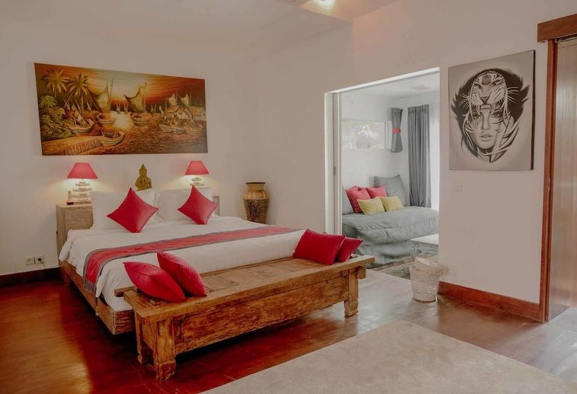 민박 The Secret Jungle Villas Seminyak