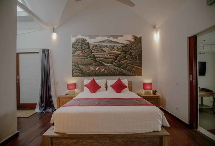 민박 The Secret Jungle Villas Seminyak