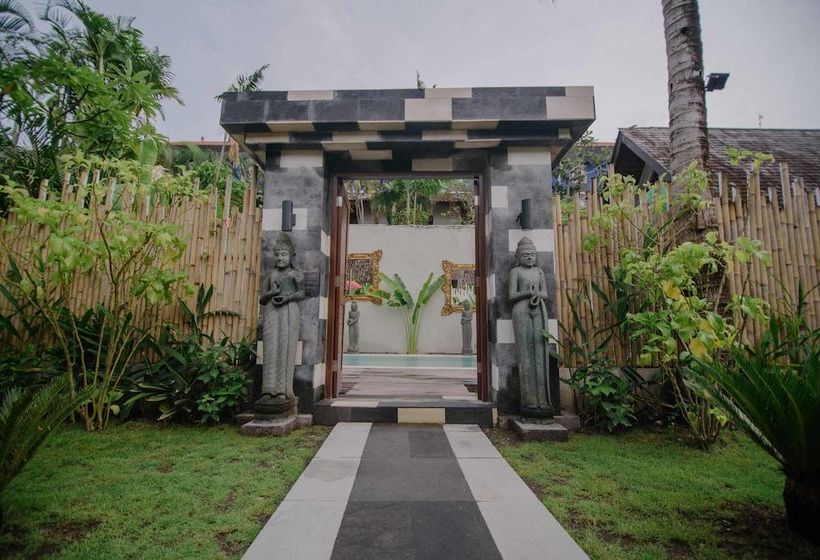 민박 The Secret Jungle Villas Seminyak