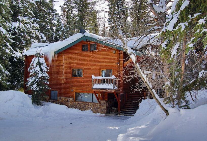 Log Cabin On The Stream