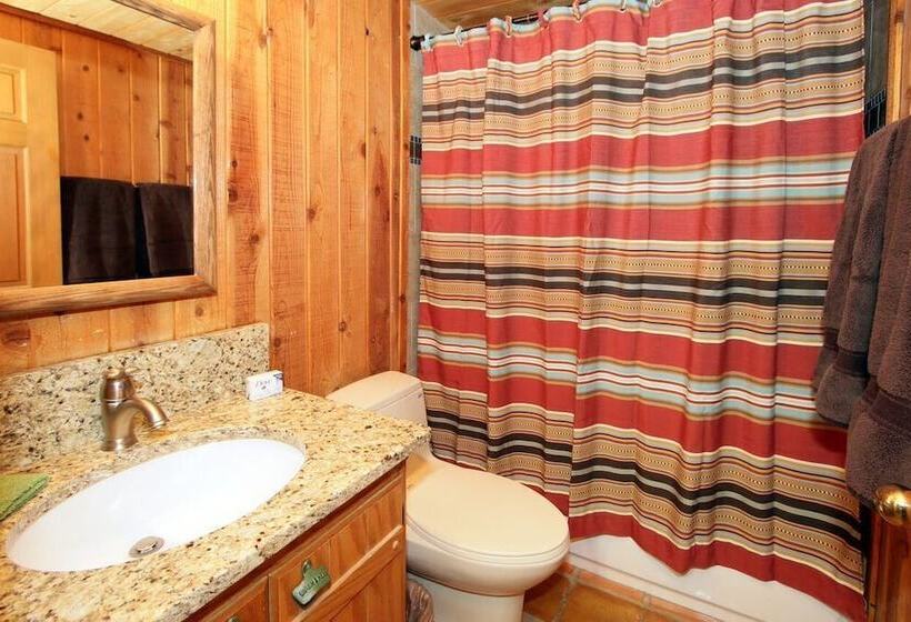 Log Cabin On The Stream