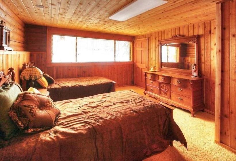 Log Cabin On The Stream