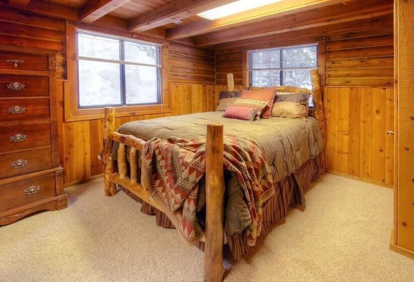 Log Cabin On The Stream