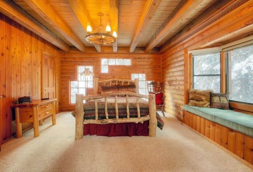 Log Cabin On The Stream