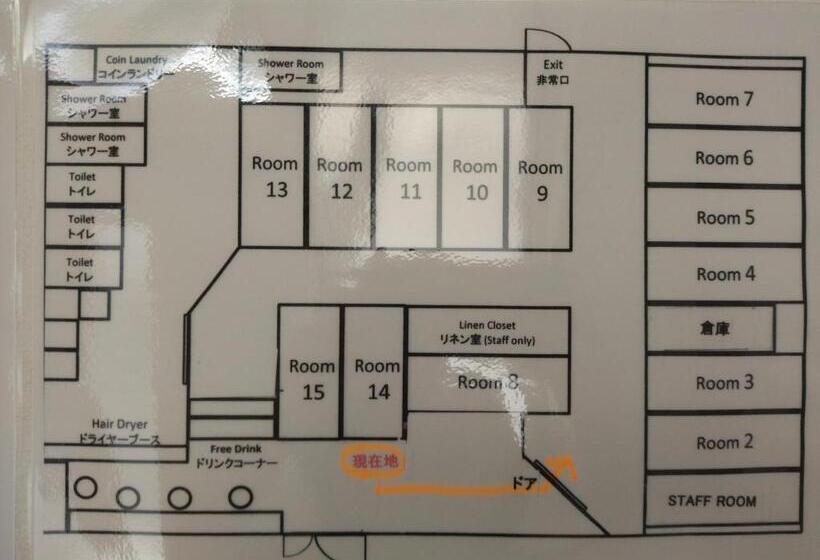 Pension (Hôtel basse catégorie) セルフチェックイン Guest House Shukugo Utsunomiya