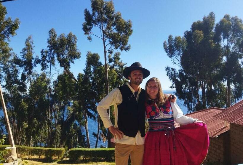 旅馆 Amantani Pachatata Lodge