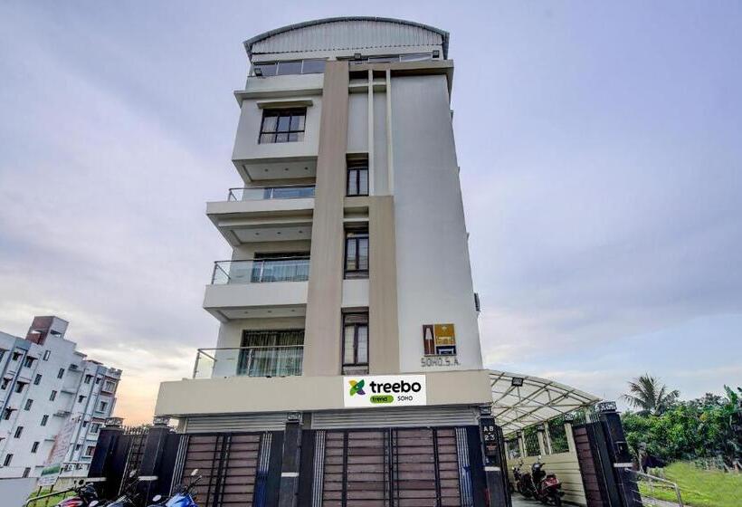 호텔 Treebo Soho Newtown
