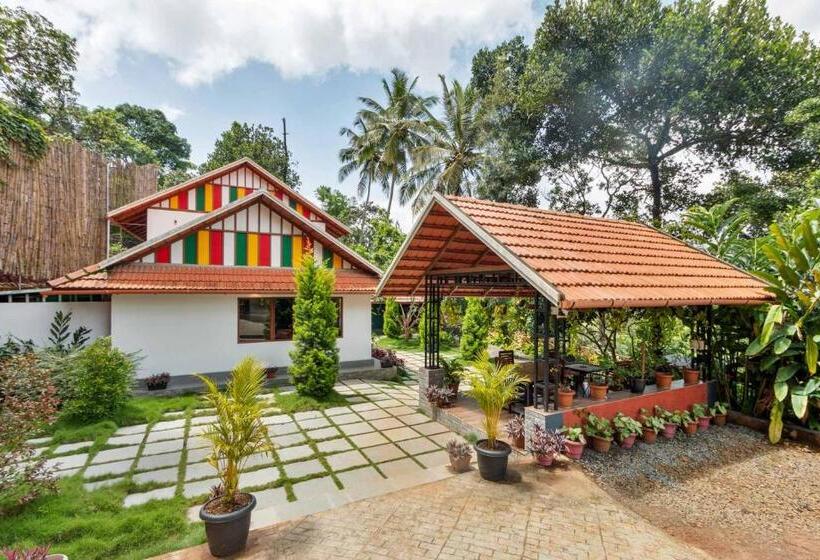 渡假胜地  Stayvista At Serene Valley With Bonfire & Badminton