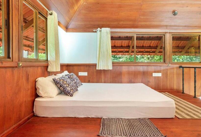 渡假胜地  Stayvista At Serene Valley With Bonfire & Badminton