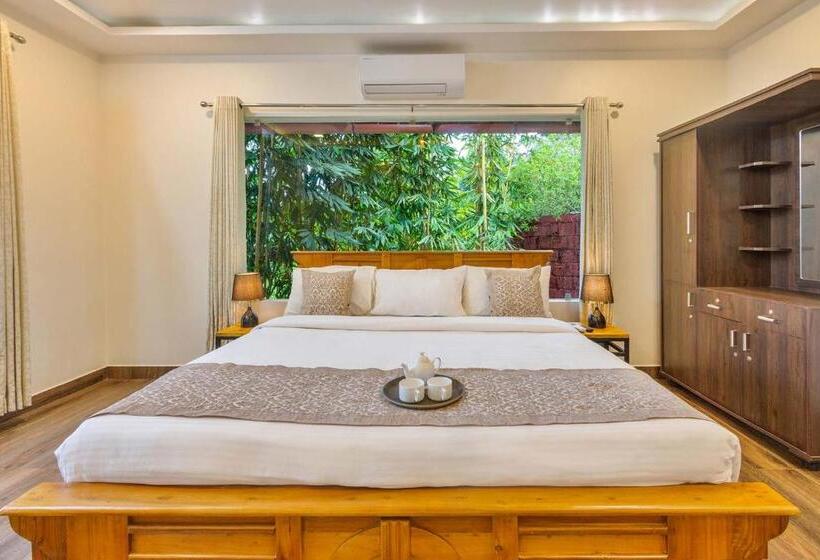 Курорт Stayvista At Serene Valley With Bonfire & Badminton