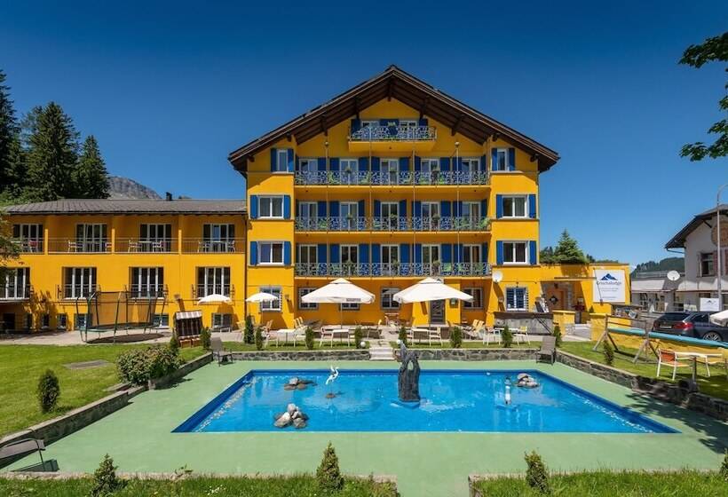 Мотель Grischalodge Das Hotel Mit Bergblick Seit 1929   Bitte Beachten Sie Beim Buchen Auf Die Zimmerkatego