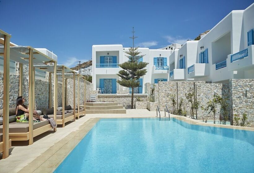 호텔 Mykonos Kosmoplaz Beach Resort