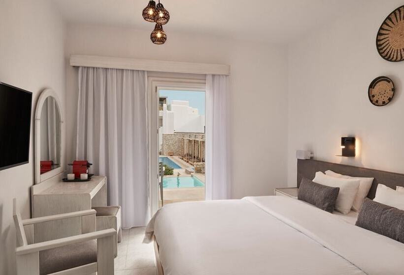 호텔 Mykonos Kosmoplaz Beach Resort
