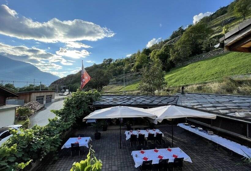 בית מלון כפרי Bahnhof Ausserberg