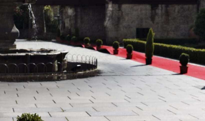 ホテル Pazo De Lestrove By Pousadas De Compostela