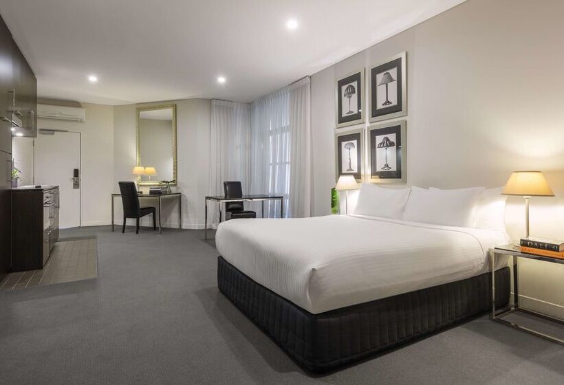 ホテル Oaks Melbourne On Collins Suites