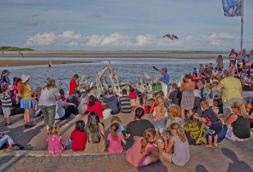 בית מלון כפרי Oaks The Entrance Waterfront Suites