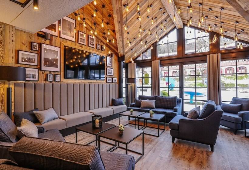 בית מלון כפרי Mondi Resort Und Chalet Oberstaufen