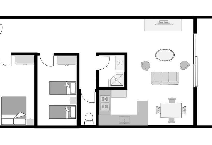 هتل Cattlemans Country Motor Inn & Serviced Apartments