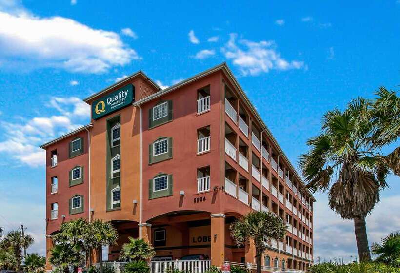 호텔 Quality Inn & Suites Galveston   Beachfront