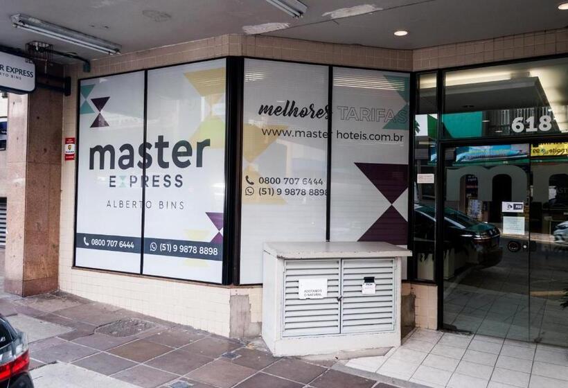 Отель Master Express Alberto Bins 200 Metros Do Hospital Santa Casa