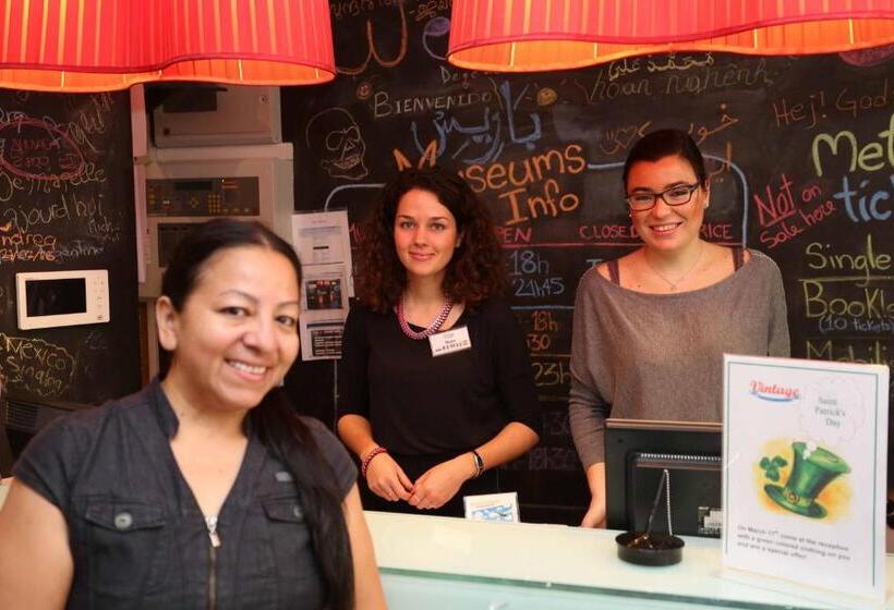 Vintage Paris Gare Du Nord By Hiphophostels