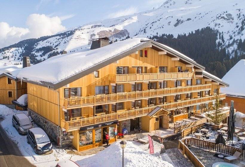 酒店 Madame Vacances Hôtel & Spa Le Mottaret