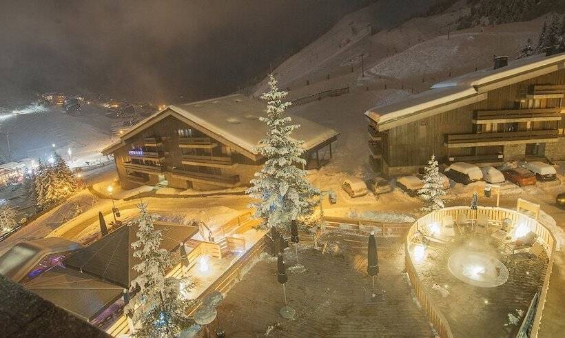 酒店 Madame Vacances Hôtel & Spa Le Mottaret