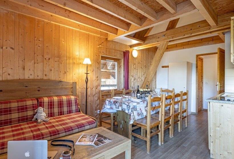 בית מלון כפרי Madame Vacances Residence Les Fermes De Saint Sorlin