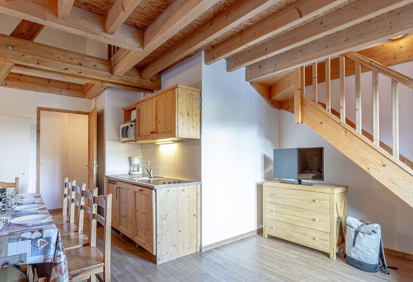 בית מלון כפרי Madame Vacances Residence Les Fermes De Saint Sorlin