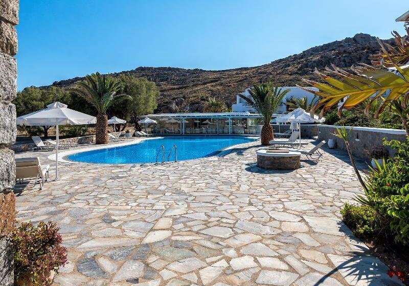 בית מלון כפרי Sunrise Beach Mykonos   A Myconian Collection