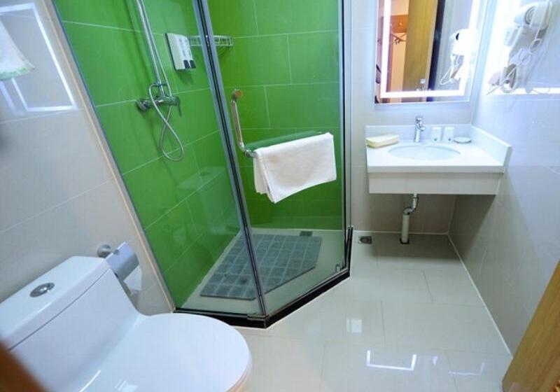 בית מלון כפרי Greentree Inn Dezhou Qingyun Government Express