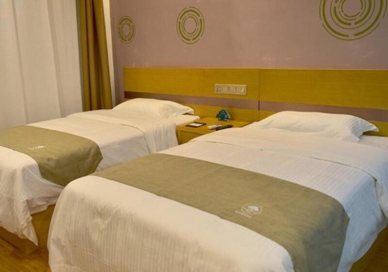 בית מלון כפרי Greentree Inn Dezhou Qingyun Government Express